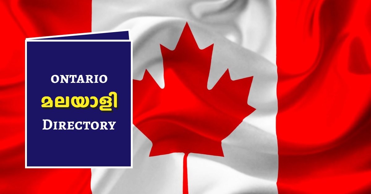 Ontario-Malayali-Directory