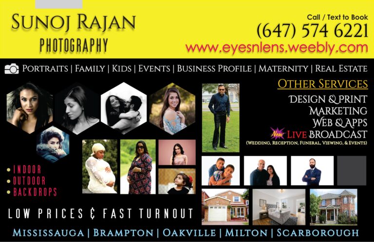 Photography & Graphics Design Mississauga