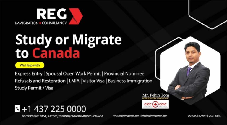 Malayali Regulated Canadian Immigration Consultant (RCIC) Toronto
